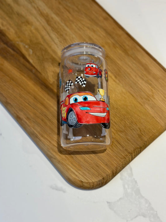 KIDS CARS PLASTIC CUP